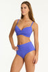 Sea Level Eco Essentials Cross Front Moulded Cup Bra